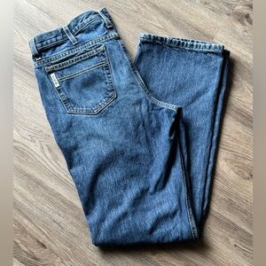 Cinch Men's White Label Relaxed Blue Jeans